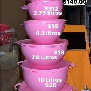 tupperware set